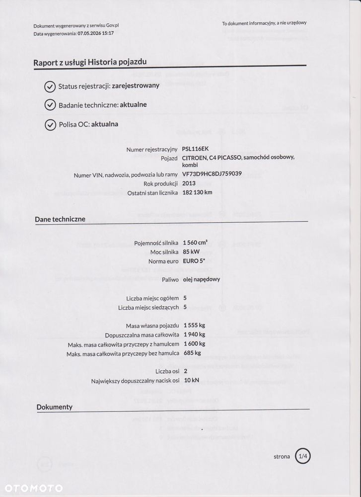 Citroën C4 Picasso 1.6 e-HDi Exclusive - 30