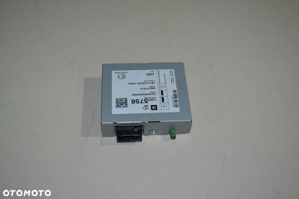 OPEL ASTRA J IV MOKKA ZAFIRA C MERIVA B MODUŁ WZMACNIACZ SYGNAŁU RADIA 13435756 - 1