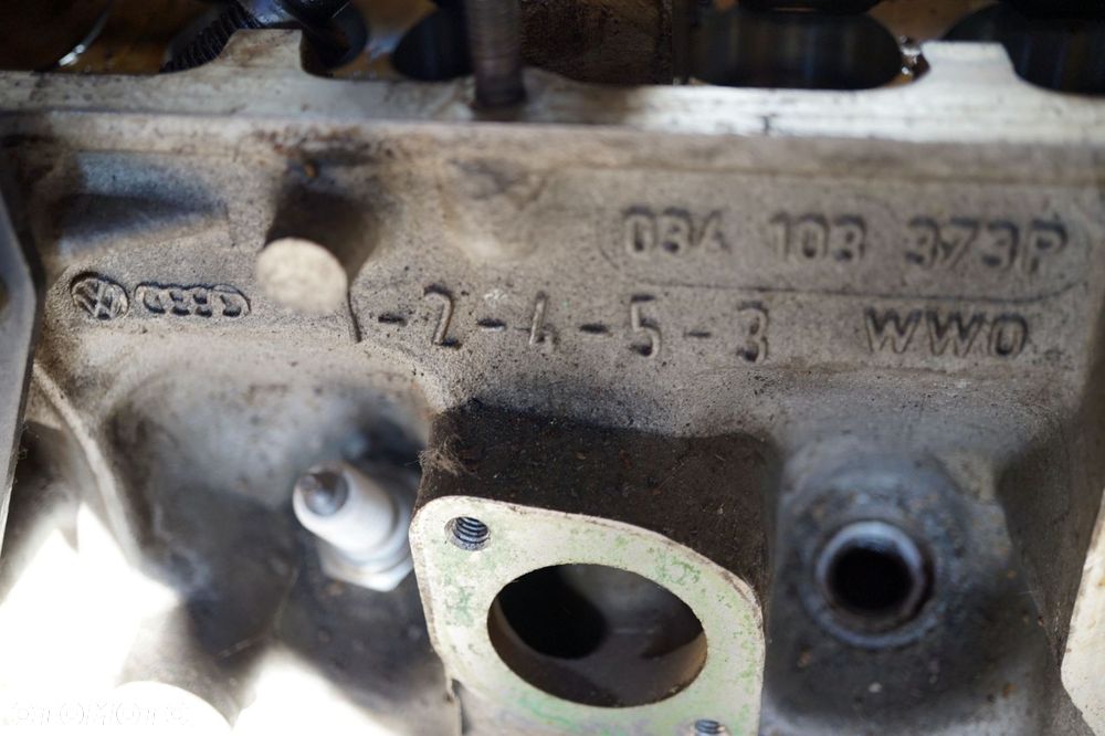 GŁOWICA SILNIKA 80 B4 2.3 10V 034103373P AUDI 1991-1996 - 12