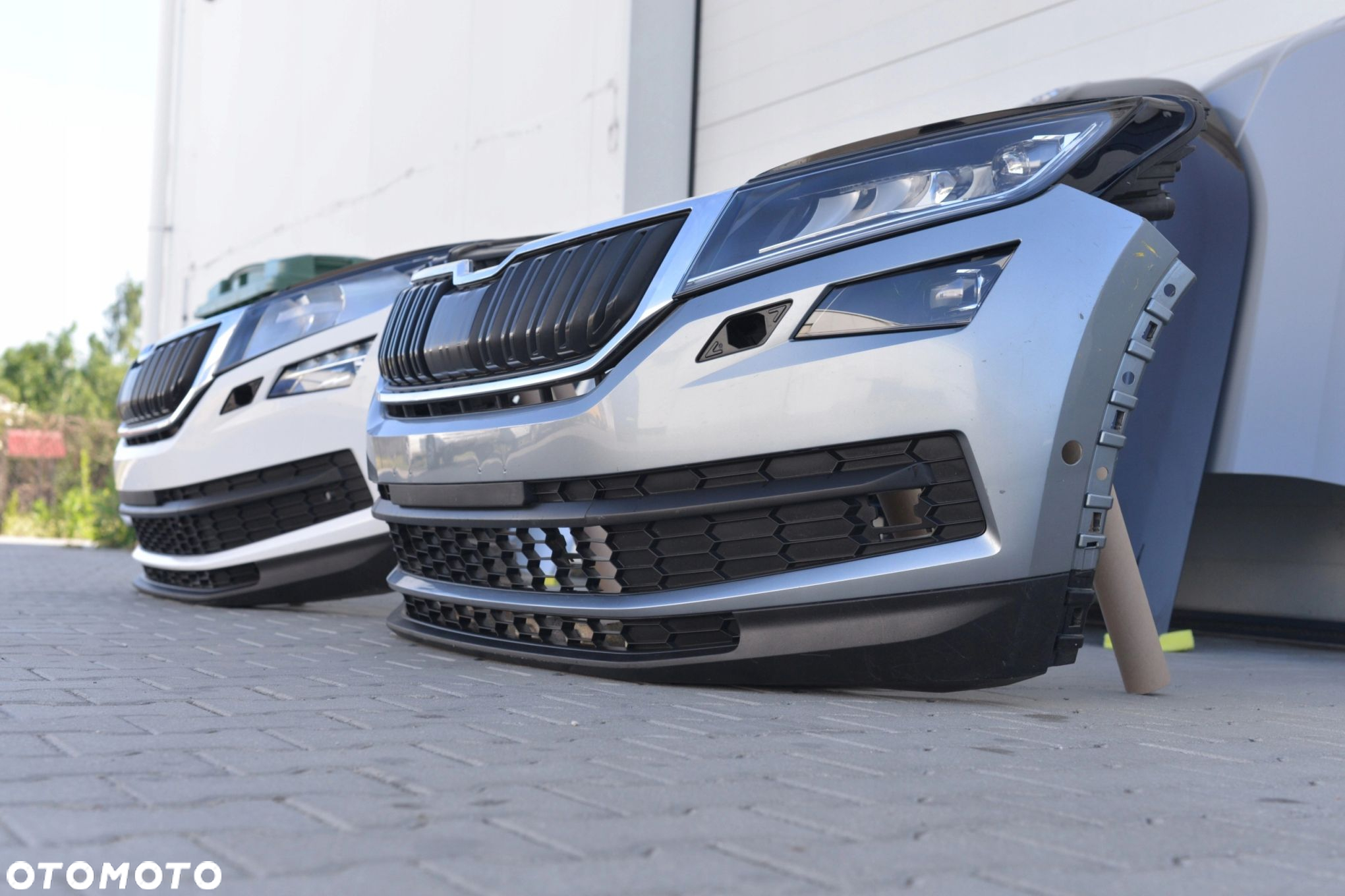 MASKA ZDERZAK GRILL BŁOTNIK LAMPA H7 XENON LED PAS BELKA SKODA KODIAQ - 16