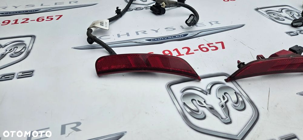 Chrysler Pacifica 2016- Instalacja zderzaka tylnego pod 4x PDC Wiązka PDC P68228594AE  Moduł martwego pola Radar zderzaka tył 68306454AB - 2