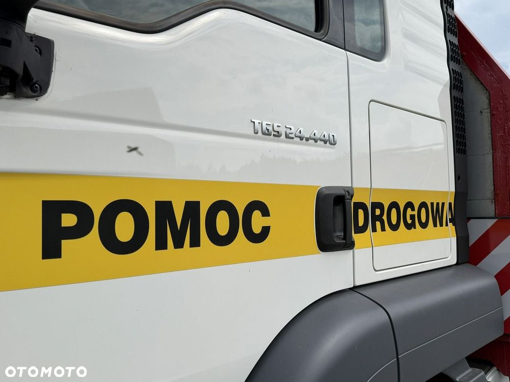 MAN TGS 26.440 6x2 E6 Laweta Tandem Przejazdowy Przyczepa 3-osiowa - 2