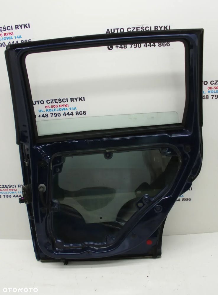 VW Passat B5 kombi Drzwi LN5Y Prawy Tył Zamek Boczek Szyba Zawiasy - 6