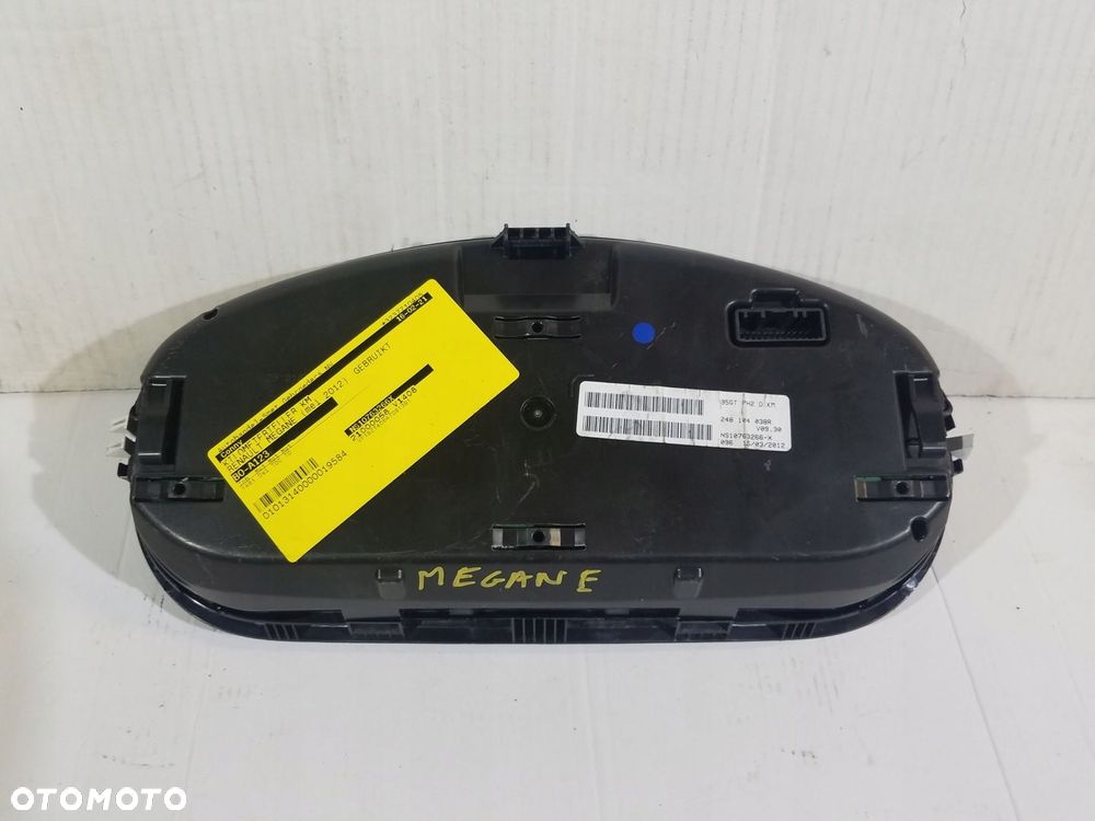 LICZNIK ZEGARY MEGANE III GT 1.6 DCI 248104038R - 2