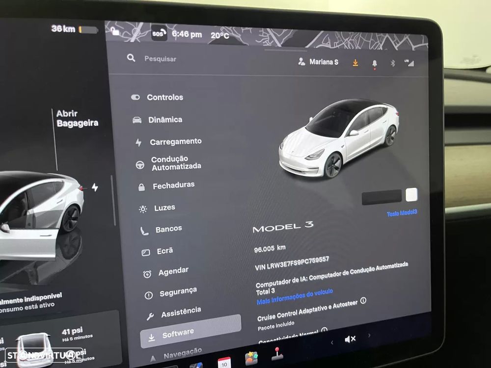 Tesla Model 3 Tração Traseira Premium - 34