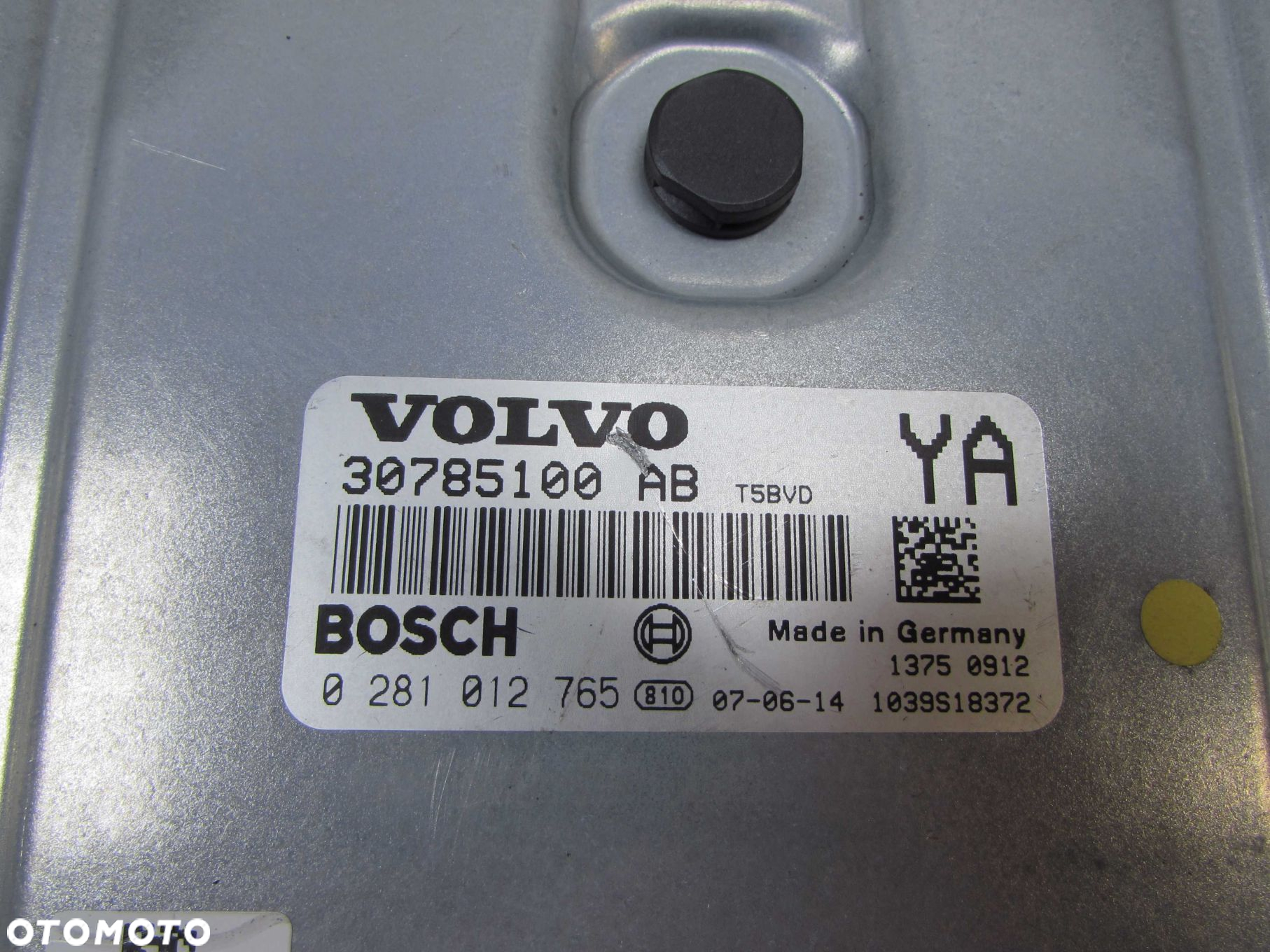 VOLVO S80 II V70 III XC 06- 2.4 D5 KOMPUTER STEROWNIK SILNIKA 30785100AB 0281012765 - 9
