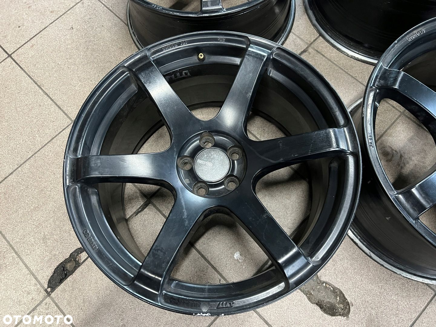 FELGI ALUMINIOWE KOMPLET ENKEI T6S 18 8,5J 9,5J 5X100 - 2