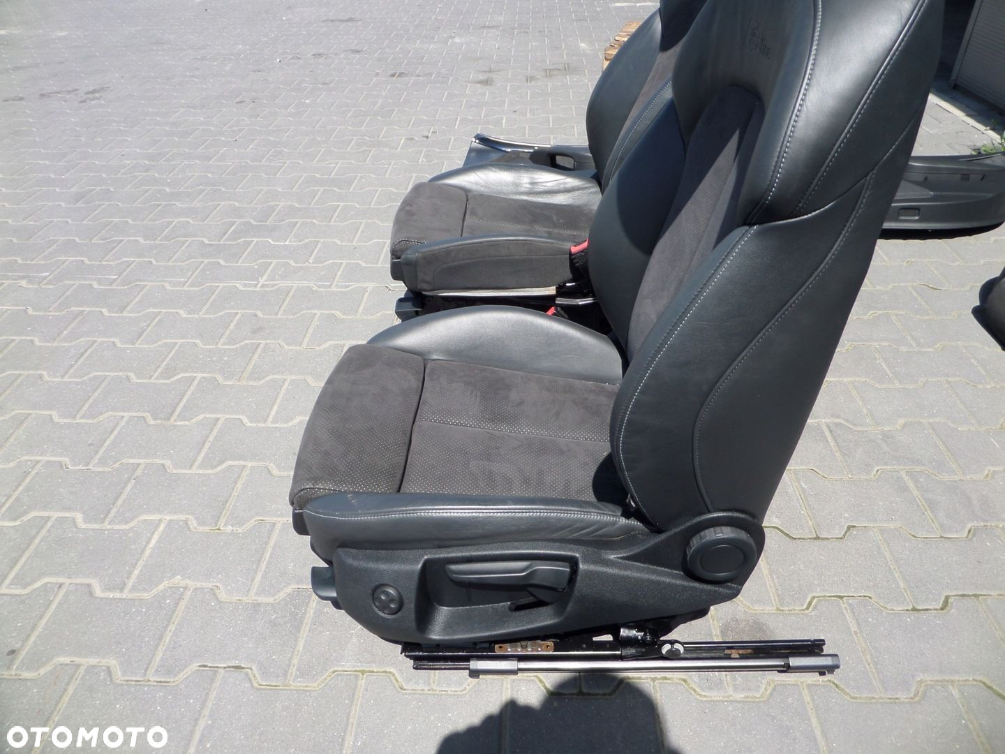 FOTELE KANAPA BOCZKI ALKANTARA A6 C7 SEDAN S-LINE - 3