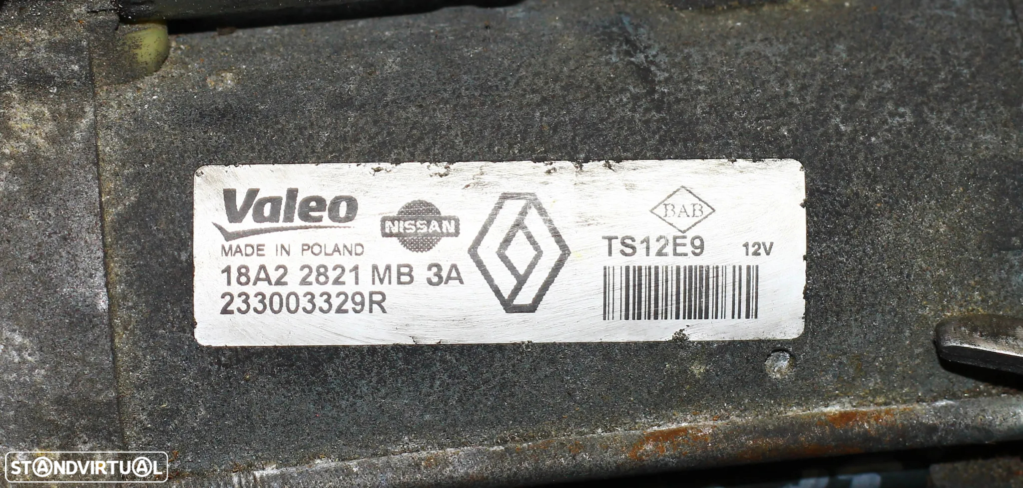 MOTOR DE ARRANQUE RENAULT CIO IV 1.5 DCI - 4