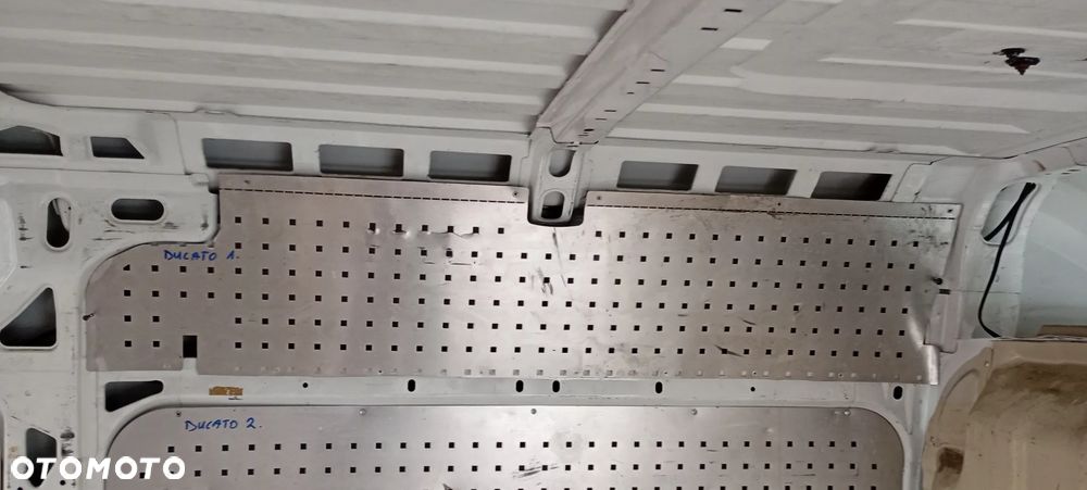 Zabudowa paki kabiny osłona aluminiowa płyty Fiat Ducato III L2 H2 - 4