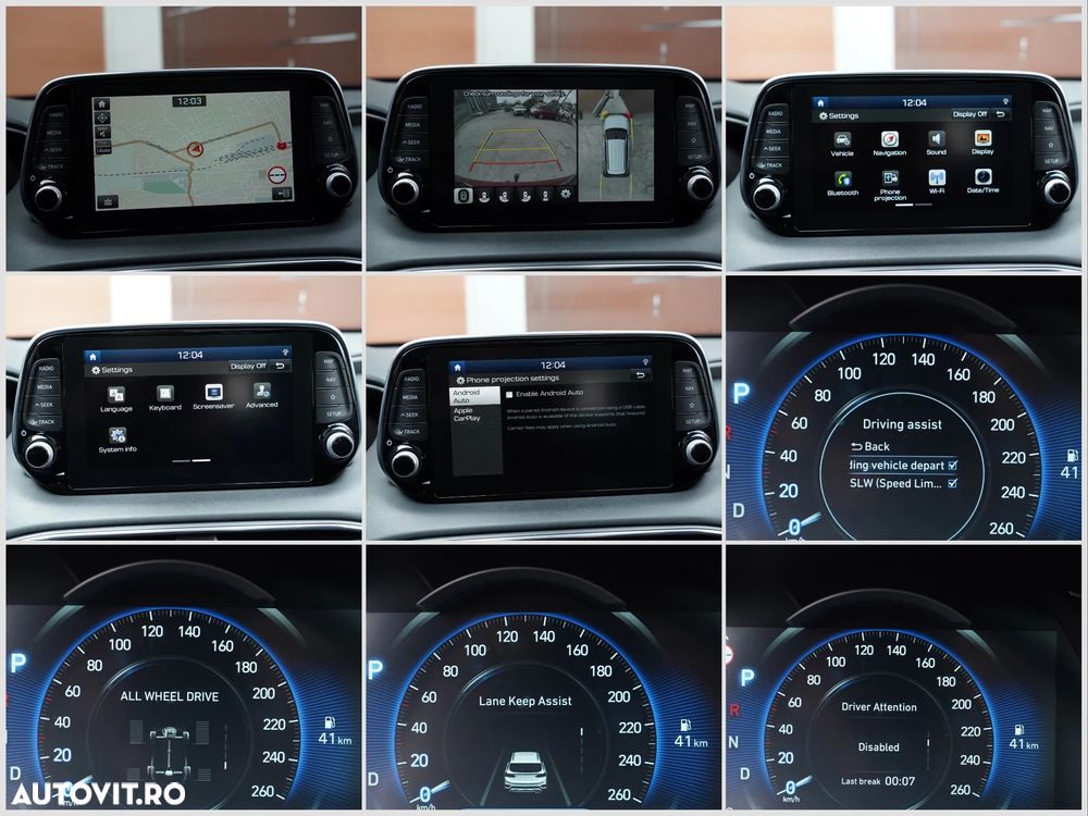 Hyundai Santa Fe blue 2.2 CRDI 4WD Automatik 7-Sitzer Style - 17