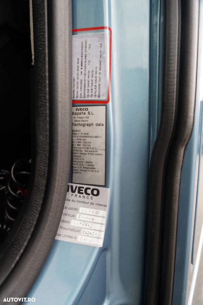 Iveco S-WAY / 570 / FULL ADR / RETARDER / I-PARK COOL / FULL AIRMATIC / JANTE DIN ALIAJ / ANVELOPE 100% / - 34