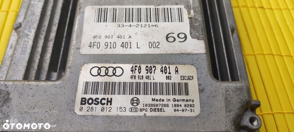 Sterownik Silnika Audi A6 C6 3.0 TDI Q 165 KW BMK Automat 04 Gołdap - 2