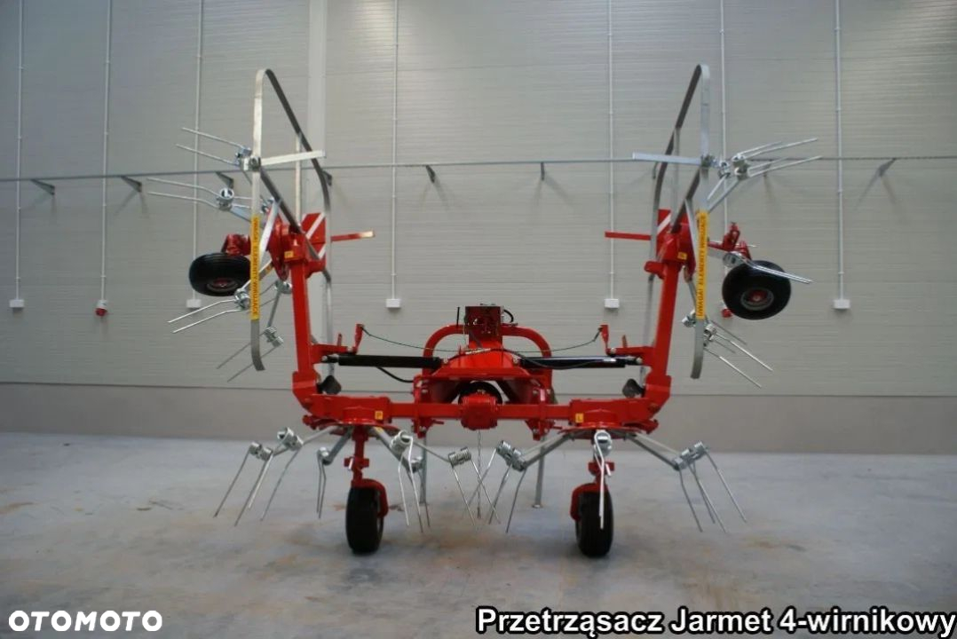 *PROMOCJA* Przetrząsacz TALEX Kowalski Jarmet TORNADO 4 wirnikowy 5,3m 5,2m 5m P - 14