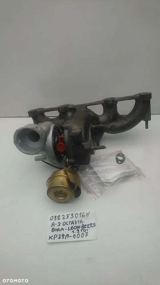 TURBOSPRĘŻARKA 1.9 TDI 100KM 101KM AXR BSW BEW A3 OCTAVIA BORA LEON BEETLE 038253016N - 5