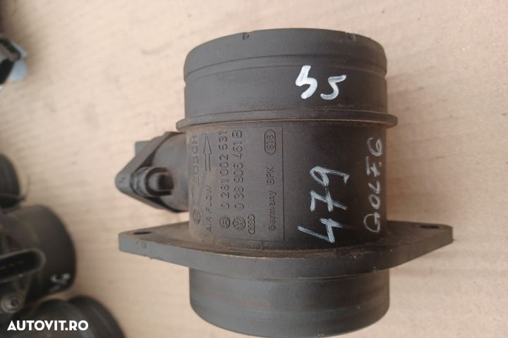 Debitmetru aer 0281002531 038906461B Volkswagen VW Golf 6 [2008 - 201 - 5