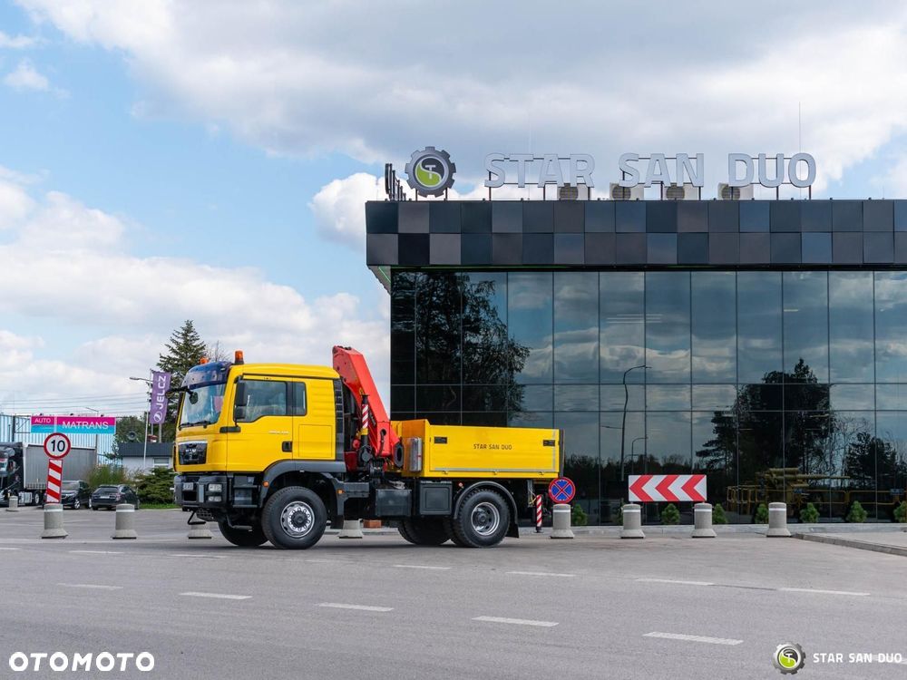 MAN TGM 18.340 4x4 Palfinger PK 23500 HDS Żuraw - 11