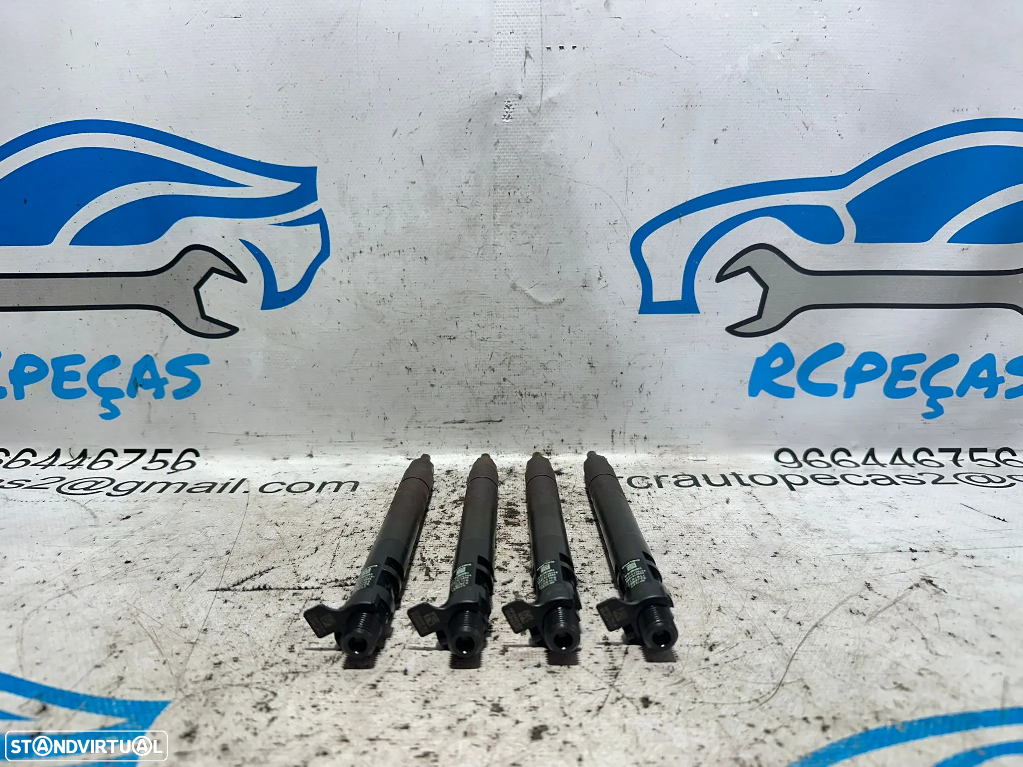 .Conjunto Injetores Continental Siemens PSA Peugeot Citroen 2.0 HDi 165cv 9686191080 - EMBR00101D - 9