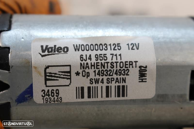 Motor Limpa Vidros Traseiro Seat Ibiza Iv (6J5, 6P1)  6J4955711 / 6J4 - 7