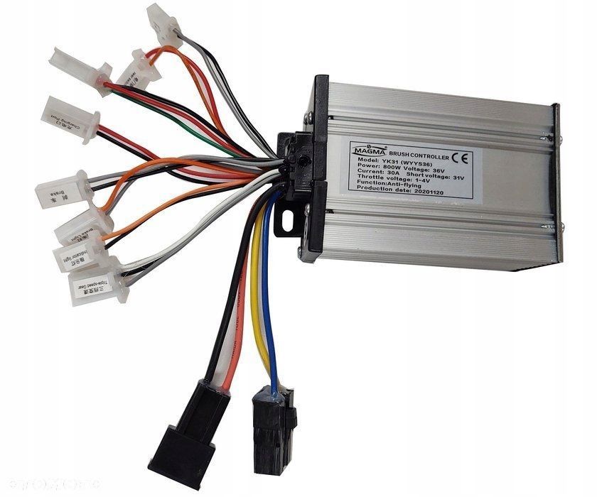 Sterownik 36V 800W 1020 do silnika szczotkowego do skutera - 2