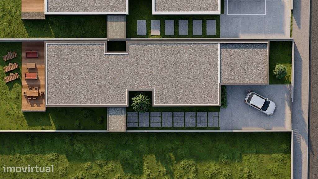 T4 térrea casa passiva com jardim – Arcozelo, Gaia - Grande imagem: 2/10