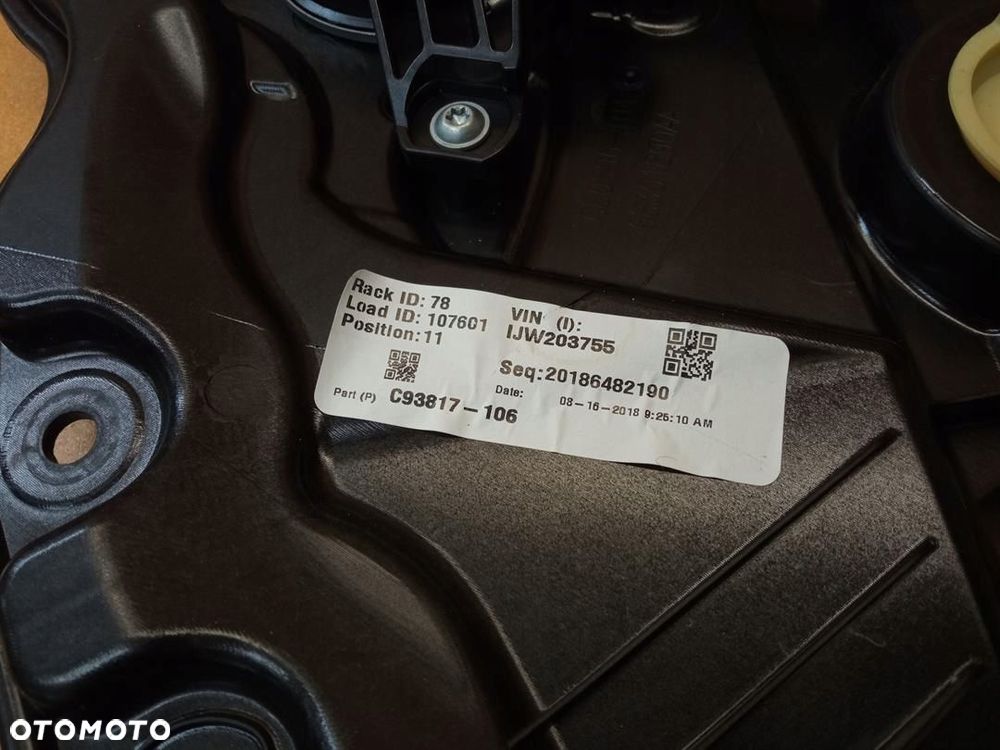 MECHANIZM SZYBY PRAWY PRZÓD JEEP WRANGLER JL IV - 2