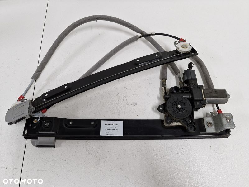 jaguar xf 1 i x250 mechanizm podnośnik szyby prawy przód przedni silniczek - 1