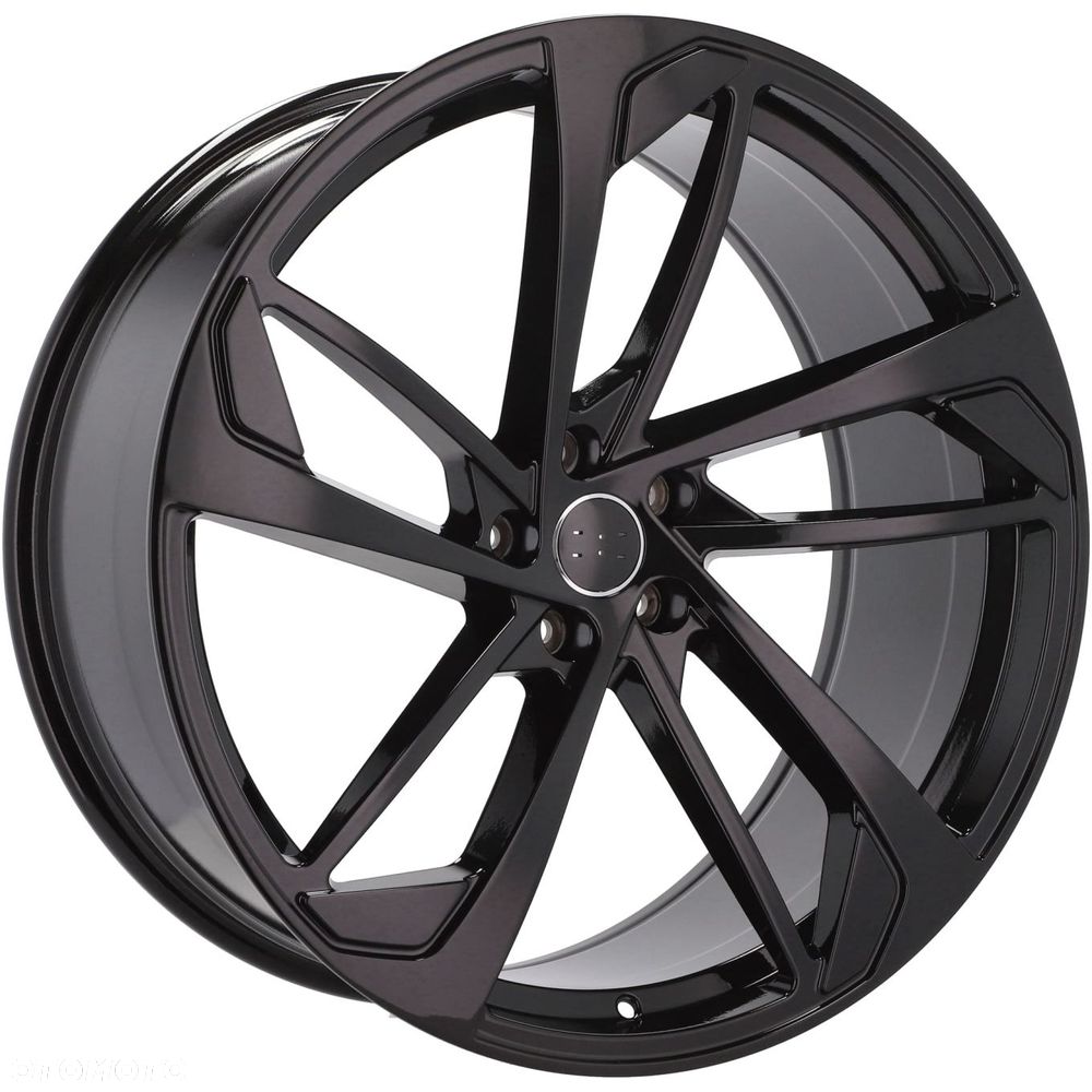 4x Czarne Felgi 22 5x112 AUDI RS4 RS5 RS6 RS7 SQ5 SQ7 Q7 Q8 SQ8 SQ8 e-tron - XE139 (IN5445) - 2