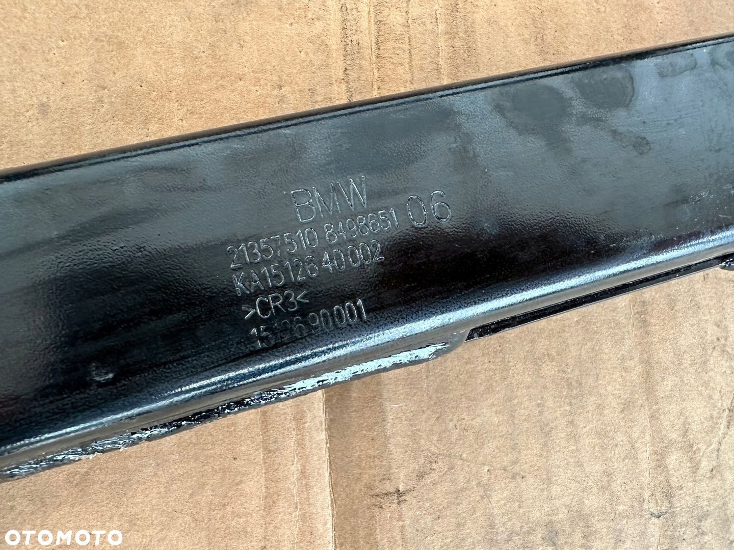 Bmw g08 ix3 lift 21- belka wzmocnienie zaluzja blacha oryginal demontaz - 8