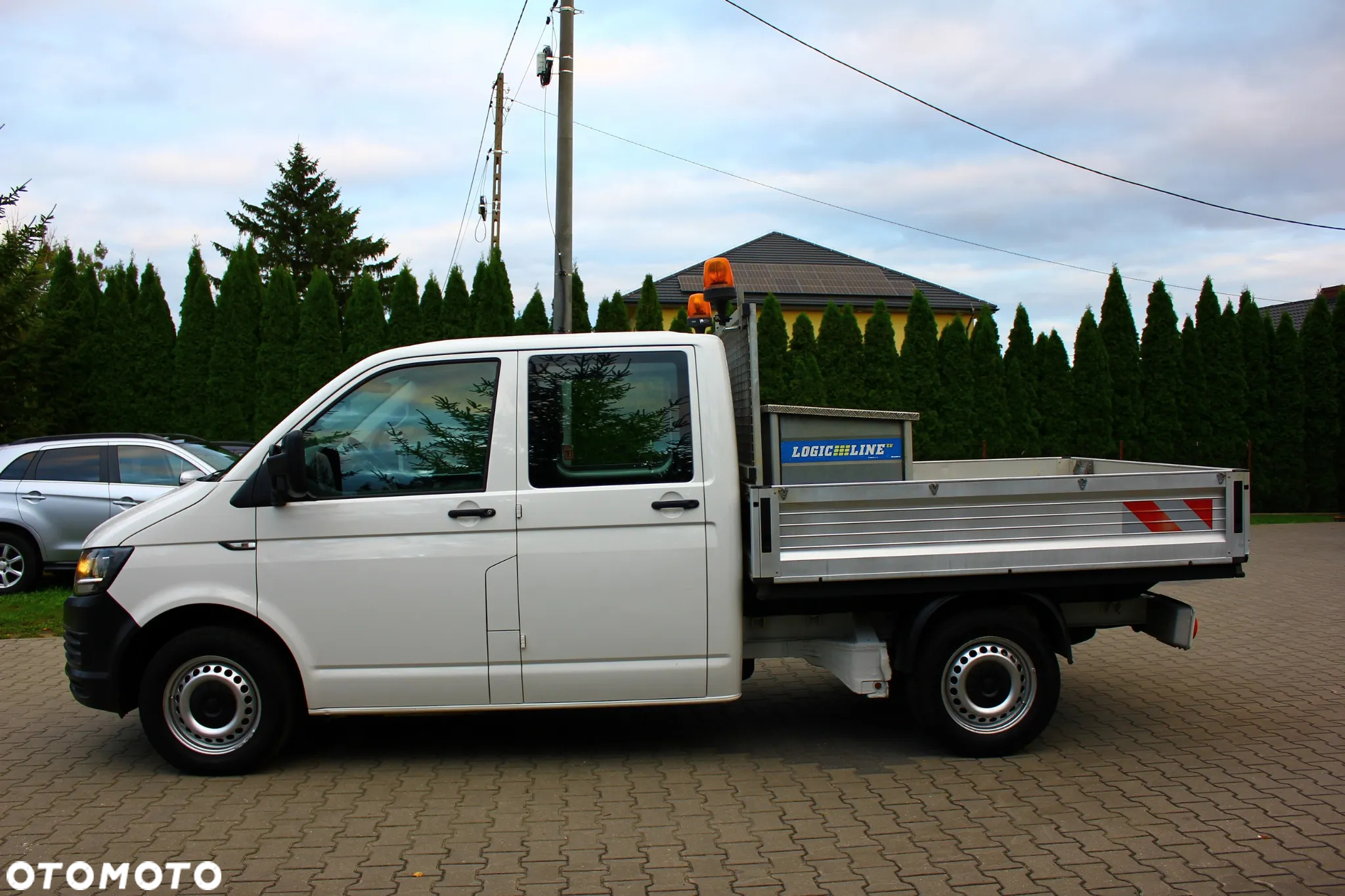 Volkswagen Transporter T6 2.0 TDI 102KM DOKA BRYGADÓWKA 6 OSÓB FV23% - 7