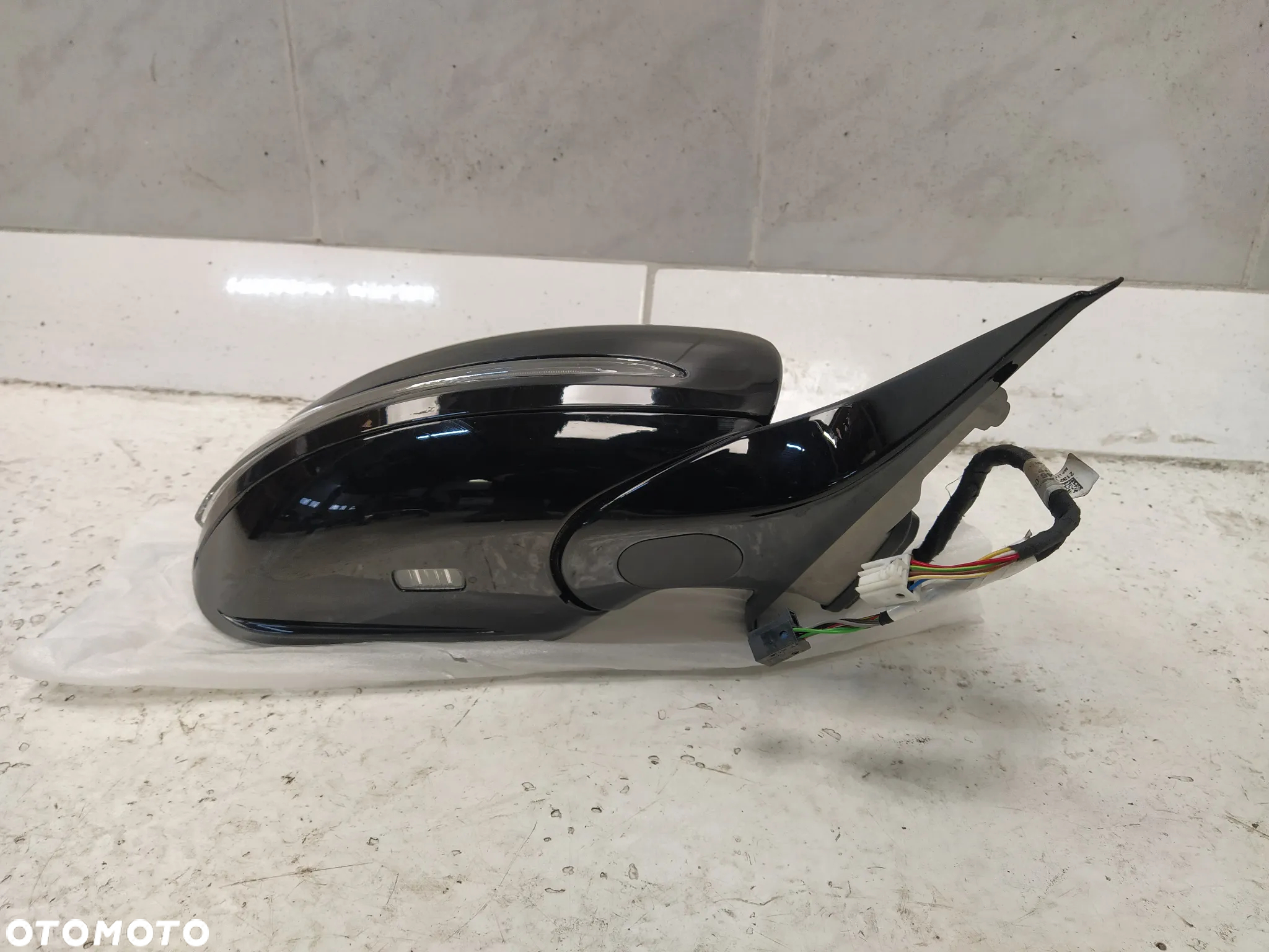 MERCEDES W213 A213 LUSTERKO PRAWY PRZÓD PRAWE PRZEDNIE 7+7 PIN 14 PIN ASFERYCZNE ORYGINAŁ - 4