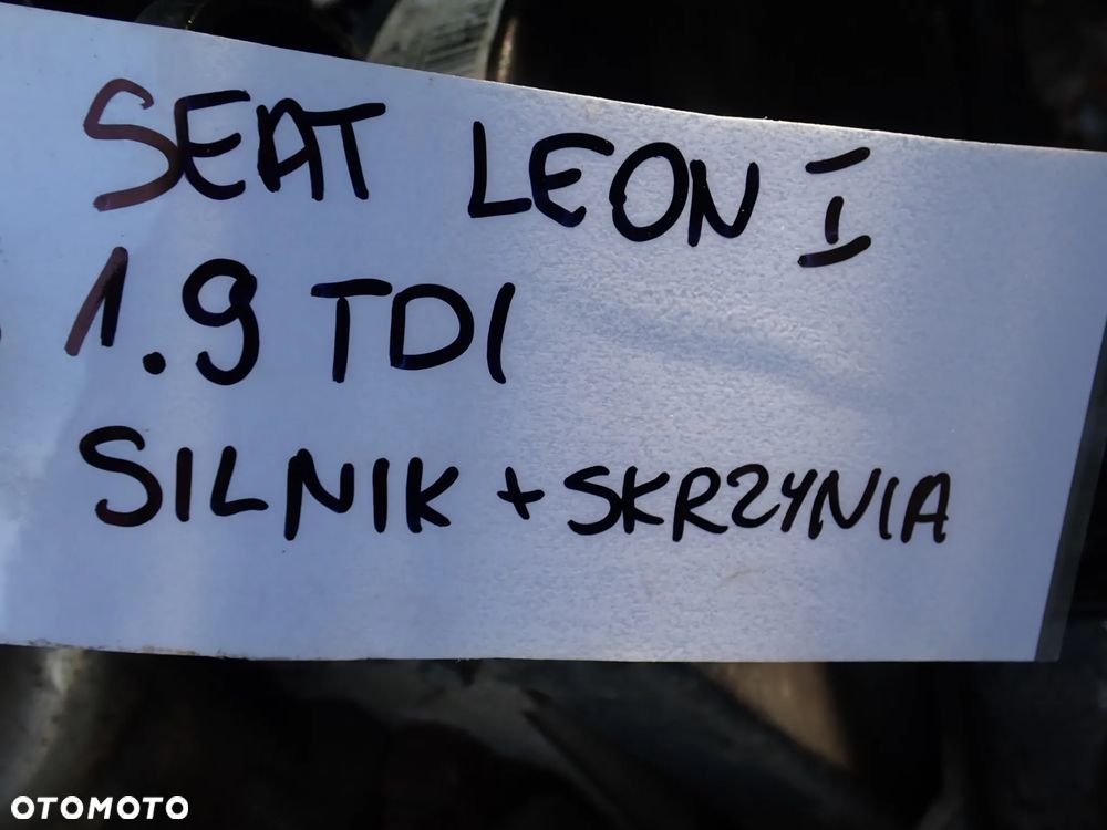 SILNIK SEAT LEON I 1.9 TDI SILNIK ZE SKRZYNIĄ - 8