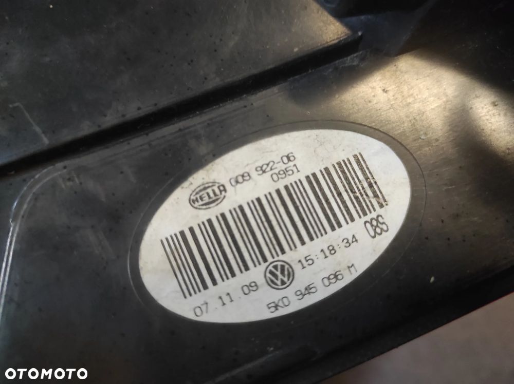 LAMPA TYŁ PRAWY TYLNA PRAWA VW GOLF 6 5K0 EUROPA CIEMNA WYSYŁKA !!!! - 4