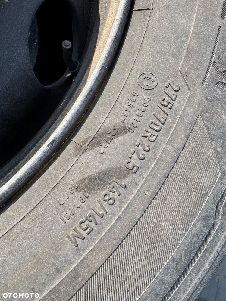 Kompletne koło, felga, opona Continental 275/70 R22,5 - 3