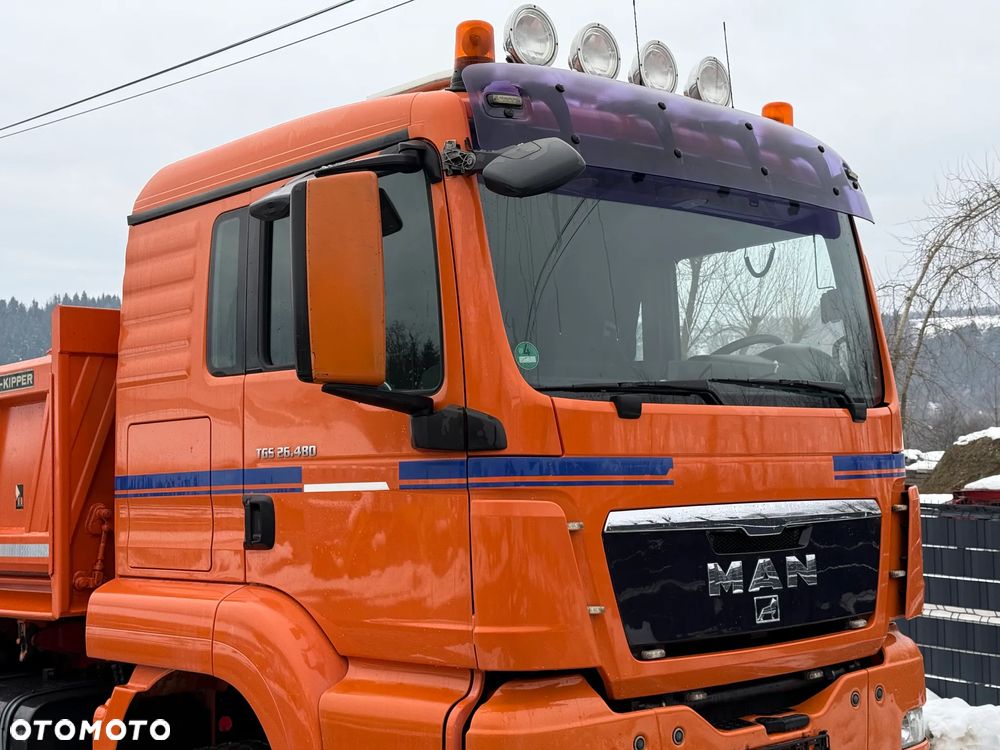 MAN * TGS 26.480 MAN  * Kiper / Wywrotka * 6x4 * Sprowadzona * Bordmatik * Stan Perfekcyjny - 25