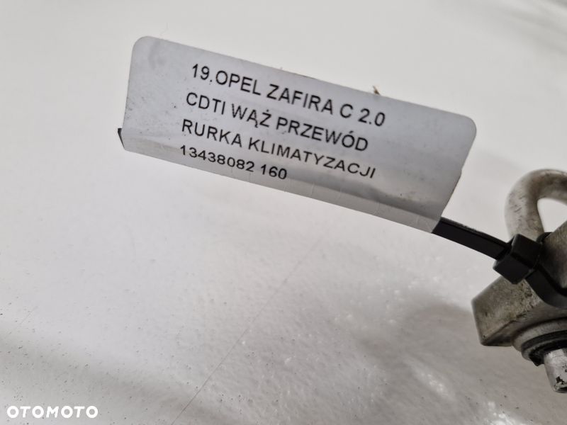 opel zafira c 2.0 cdti wąż przewód rurka klimatyzacji 13438082 - 4