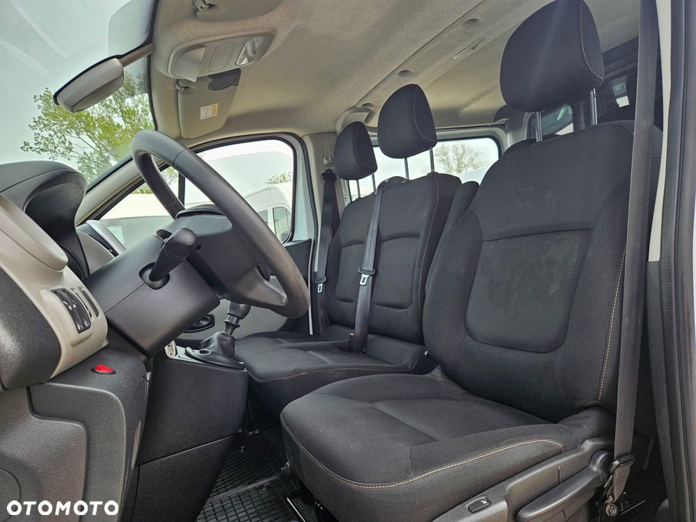 Renault Trafic Long *59999zł NETTO* Brygadówka 6 osób 1,6dCi/120KM - 15