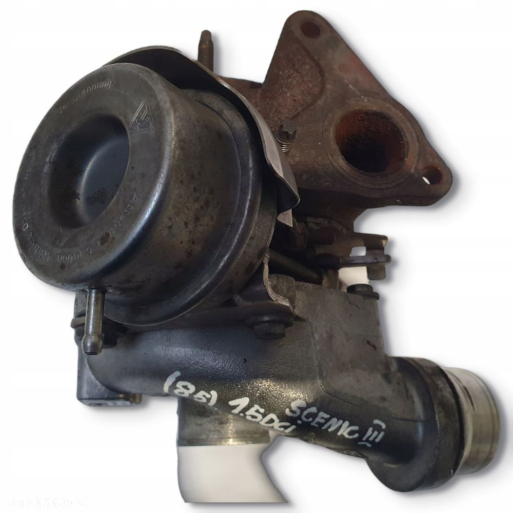 TURBOSPRĘŻARKA Renault Megane III Scenic III 1.5 DCI turbo H82303720 - 3