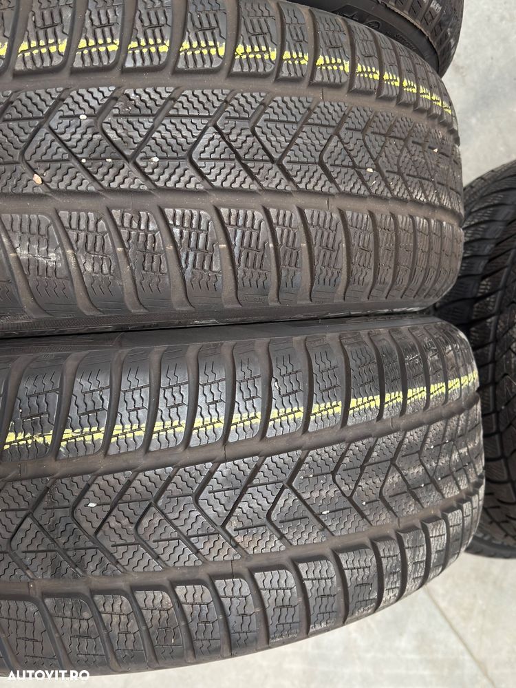 Vând 4 anvelope 245/50/19 Pirelli de iarnă cu runflat ca noi - 3