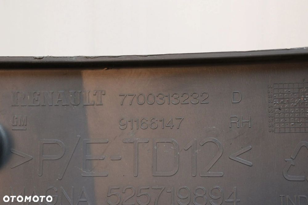 NISSAN PRIMASTAR - NAROŻNIK ZDERZAKA TYŁ TYLNY PRAWY 7700313232 - 10