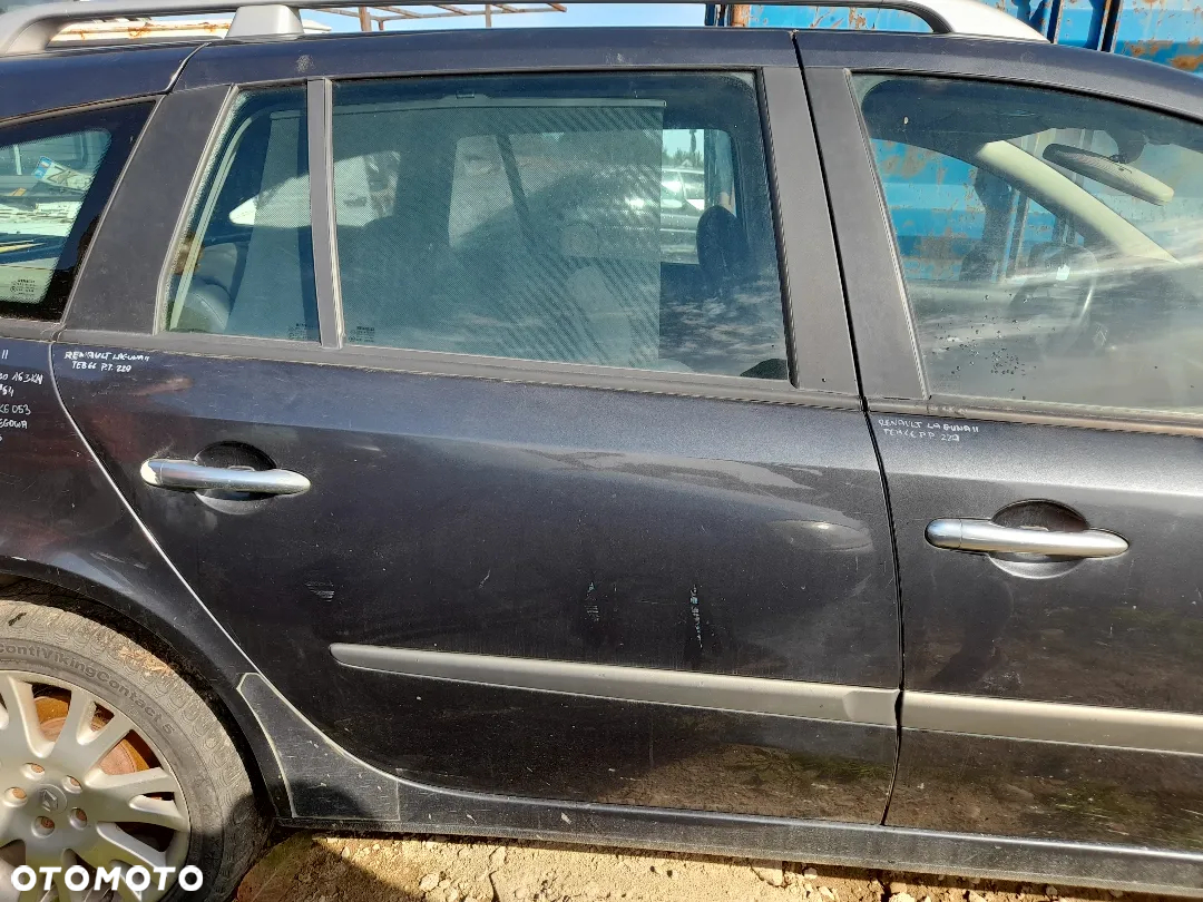 RENAULT LAGUNA II DRZWI PRAWY TYŁ PRAWE TEB66 - 2