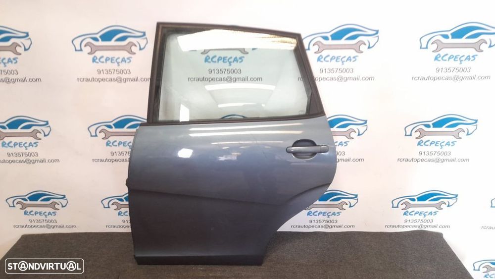 PORTA TRASEIRA TRÁS ESQUERDA SEAT ALTEA II 2 MK2 5P FECHO ELEVADOR MOTOR PUXADOR VIDRO - 1
