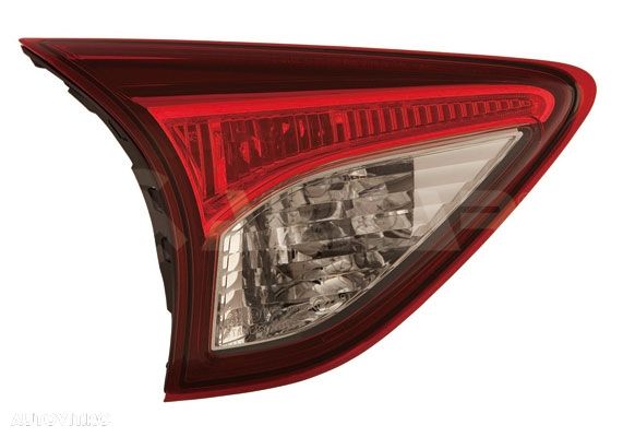 Stop spate lampa Mazda Cx-5 (Ke), 03.12-, spate, omologare ECE/SAE, cu suport bec, interior, KD53513G0C; KD53513G0D, Stanga - 1