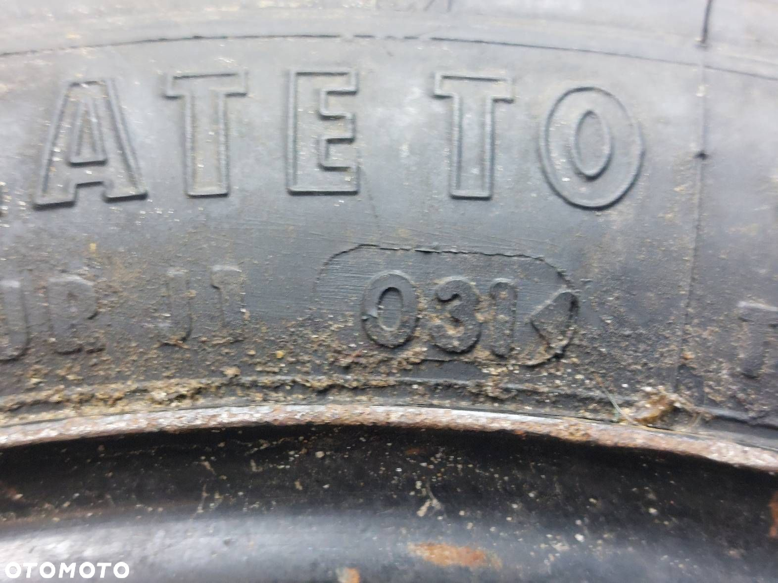 DOJAZDÓWKA 4X100 3,5Jx14 ET35 FI57,1 105/70R14 UNIROYAL VOLKSWAGEN - 8
