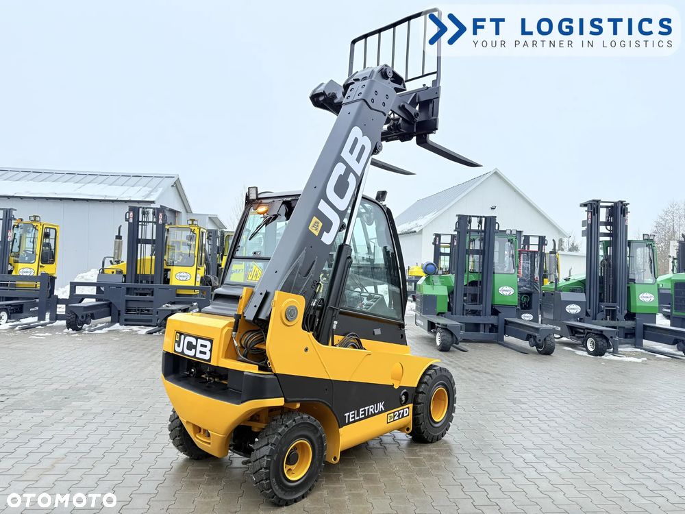 JCB WÓZEK TELESKOPOWY JCB TLT27D / PEŁNA KABINA / 2019 ROK / OGRZEWANIE / PRZESUW BOCZNY - 38
