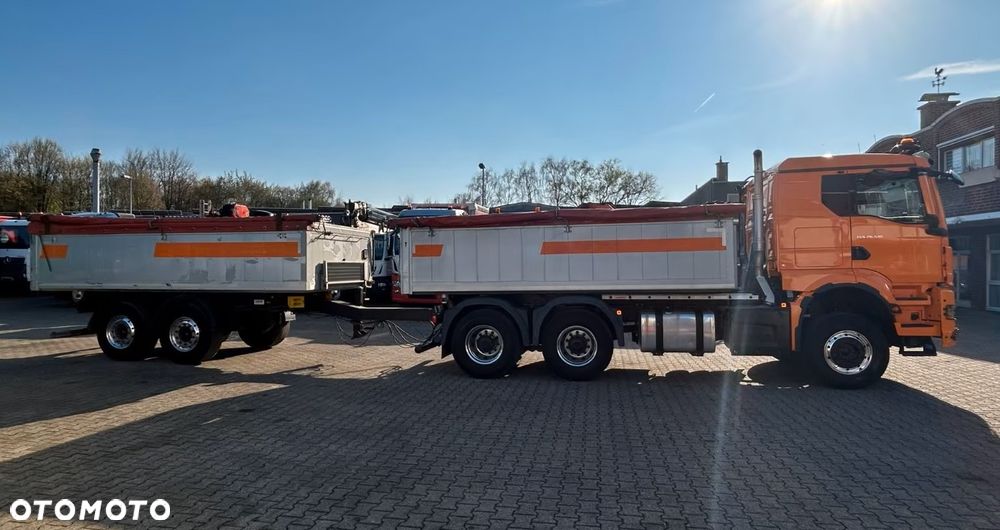 MAN TGS 26.510 6x4 + Przyczepa Kempf 3-Stronny Wywrot | 510 KM | Automat | - 6