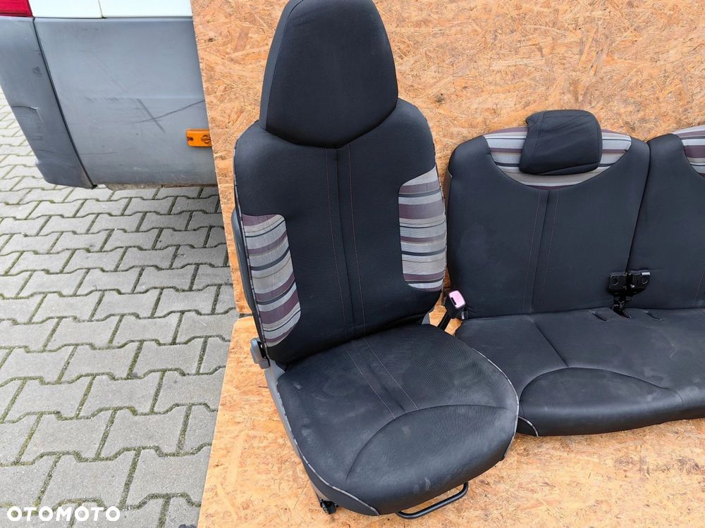 Fotele kanapa komplet TOYOTA AYGO I PEUGEOT 107 CITROEN C1 - 7