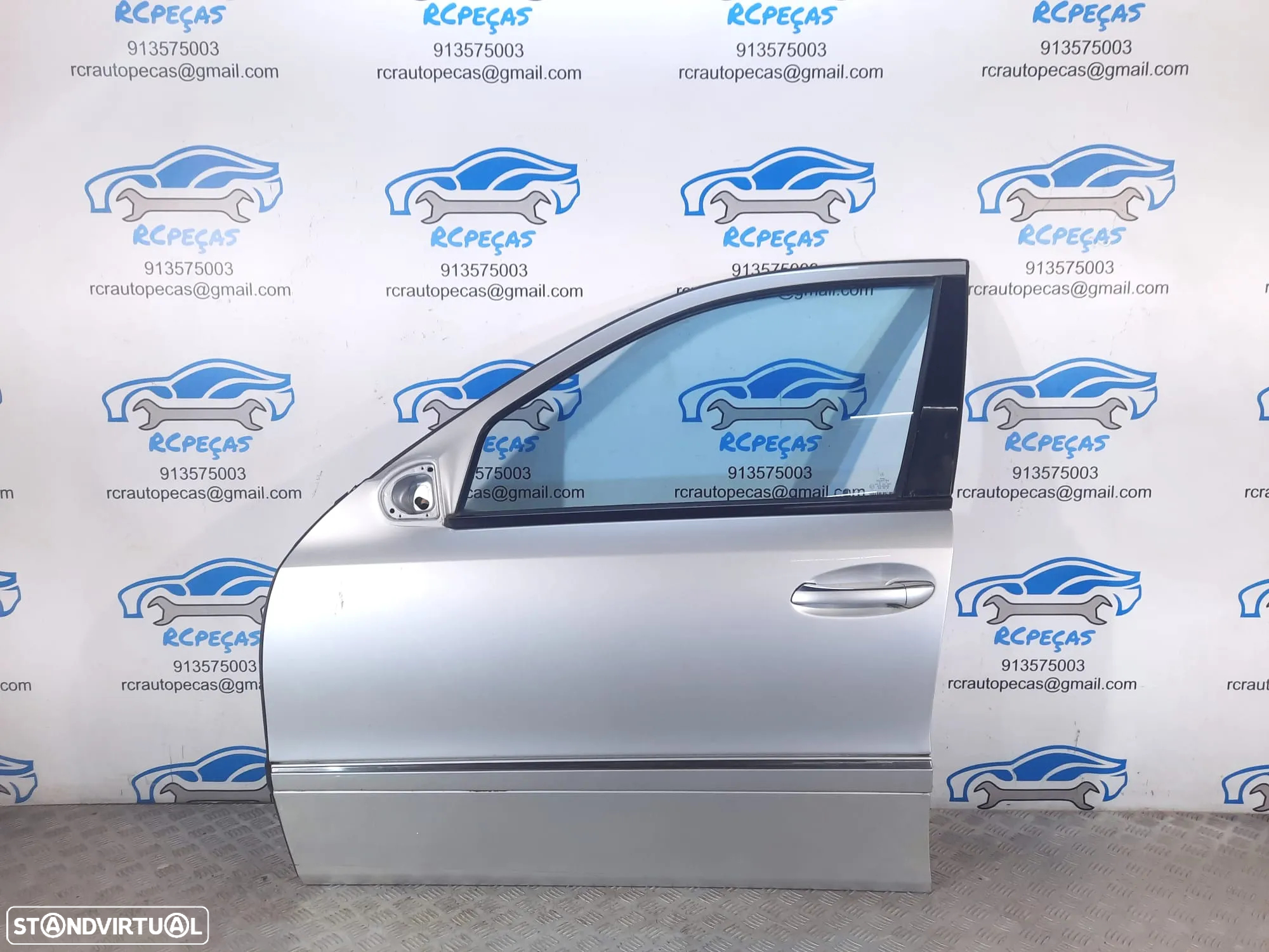 PORTA FRENTE FRONTAL ESQUERDA MERCEDES BENZ CLASS CLASSE E W211 A2117201305 2117201305 FECHO ELEVADOR MOTOR PUXADOR VIDRO QUARTELA - 2
