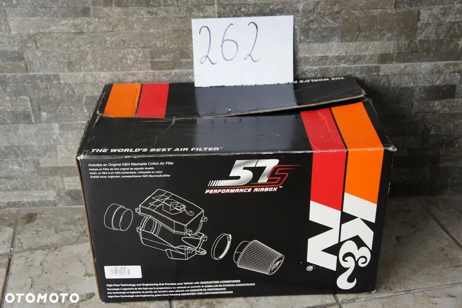 NR 262 Sportowy system filtrowania powietrza K&N Filters 57S-4900 - 1
