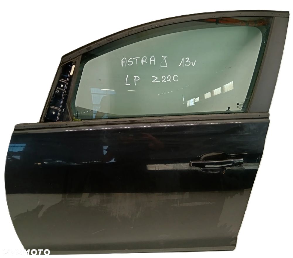 DRZWI LEWE PRZEDNIE LEWY PRZÓD OPEL ASTRA J IV 09-13 Z22C - 1